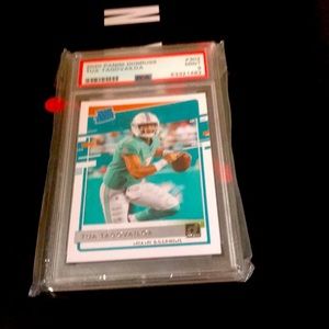 Tua Tagovailoa rookie card psa 9